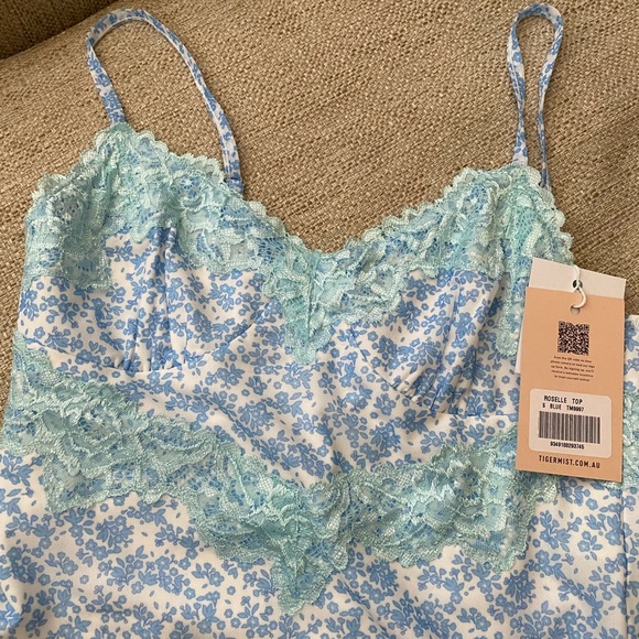 ROSELLE TOP/ Tiger Mist - Picture 3 of 3